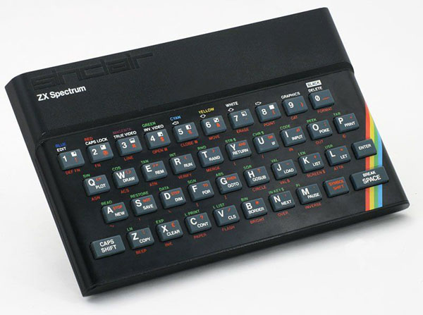 Fot. 1. Wygląd komputera ZX Spectrum