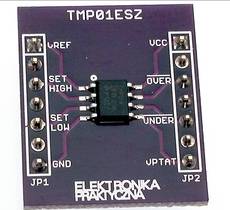 Fot. 1. Moduł z układem TMP01ESZ, który do niedawna był bezpłatnie dostępny w KAP Elektroniki Praktycznej