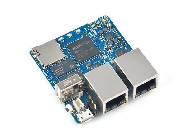 NanoPi R2S - Miniaturowy komputer z dwoma portami Gigabit Ethernet