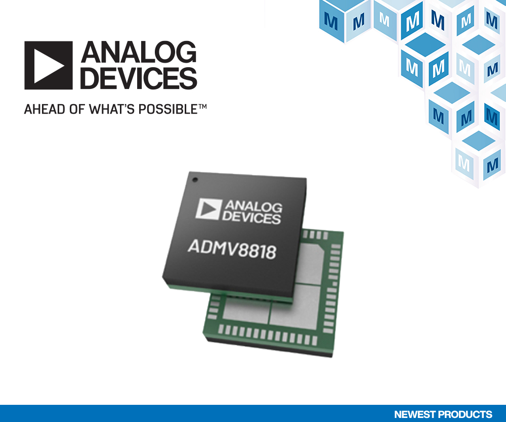 Filtr Przestrajalny Analog Devices ADMV8818 W Ofercie Mouser