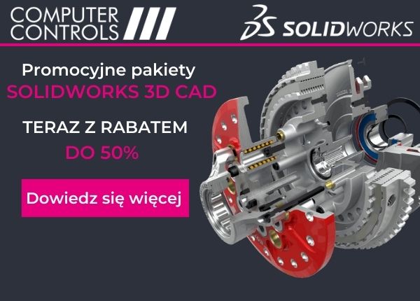 Promocyjne pakiety SOLIDWORKS 3D CAD