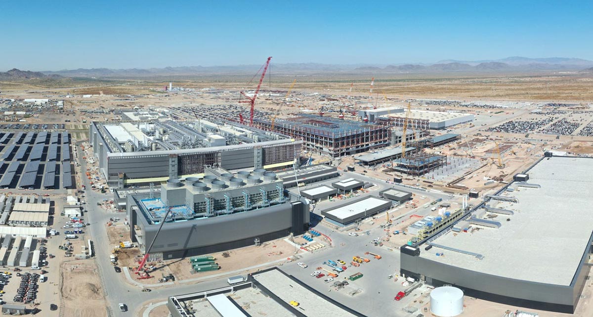 Budowa fabryki TSMC w Arizonie