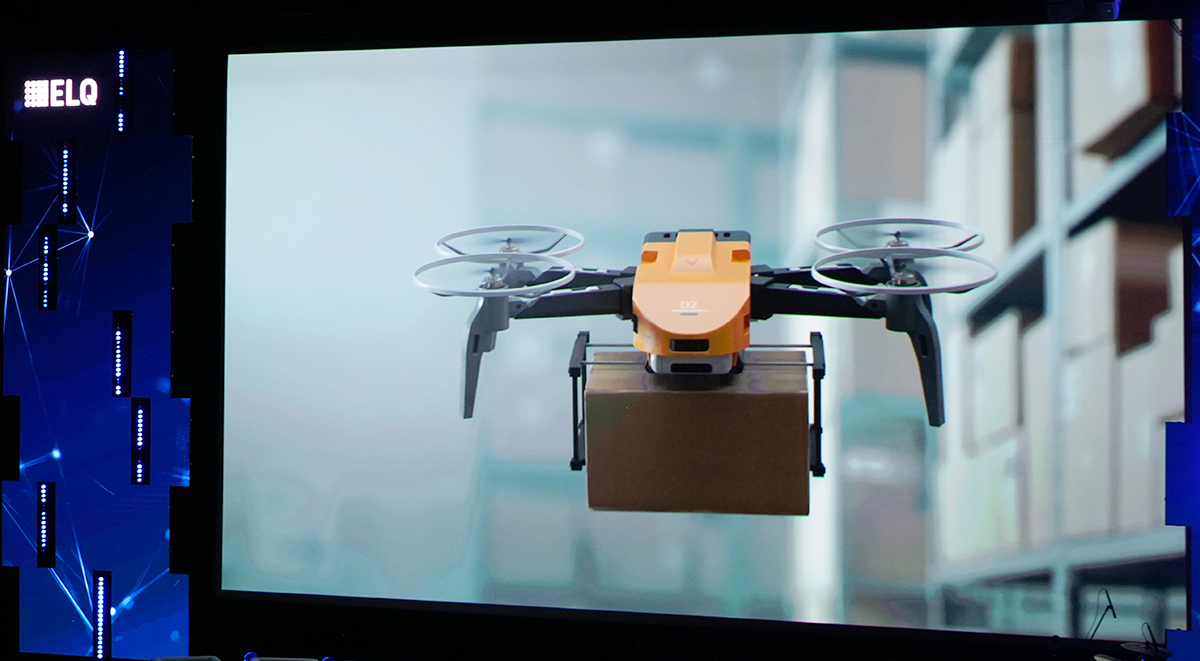 Kadr z prezentacji spółki ELQ