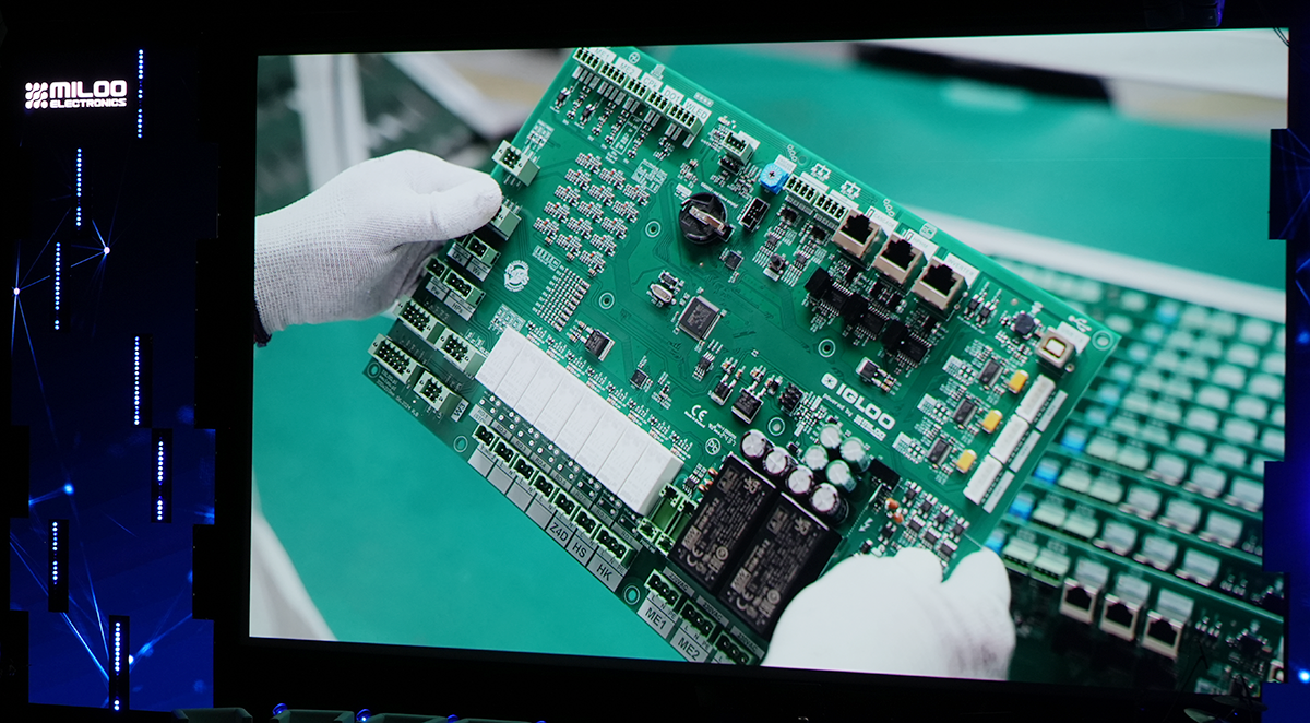 Kadr z prezentacji MILO Electronics