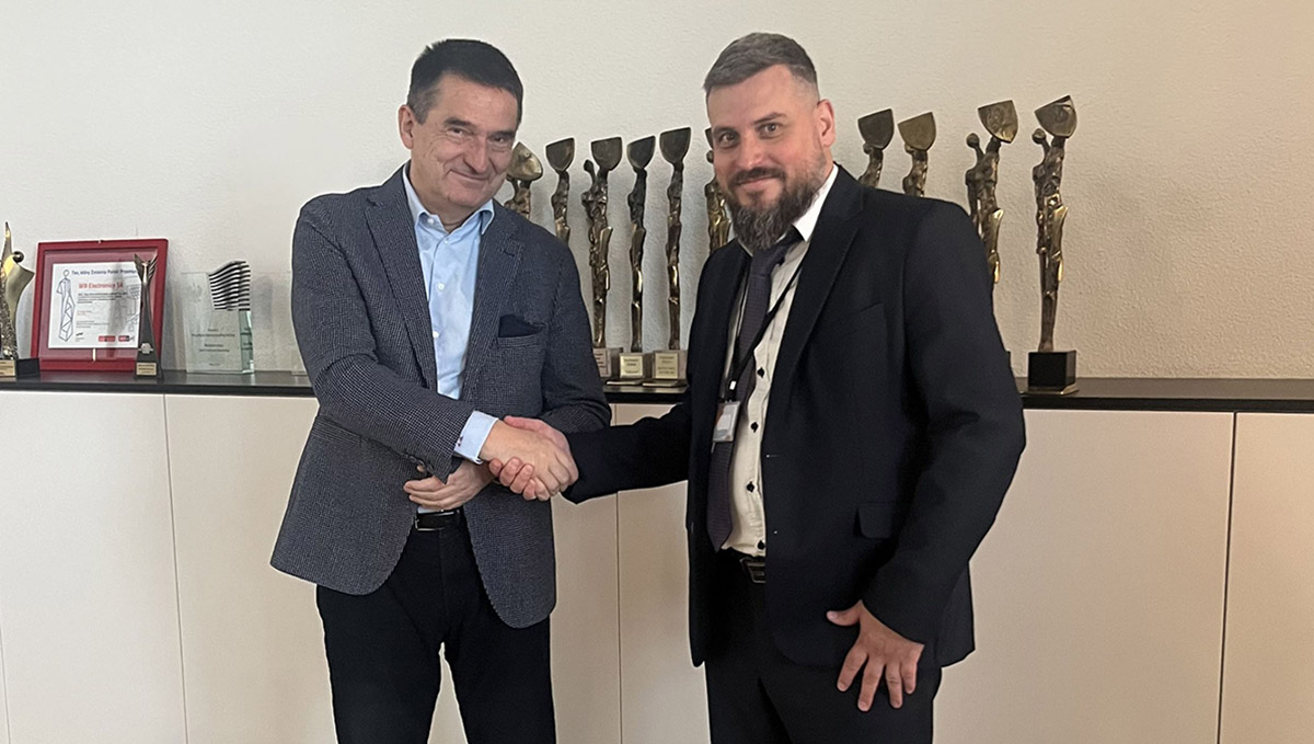 Adam Bartosiewicz, wiceprezes GRUPY WB i Michał Klimczak, prezes Tantalitu