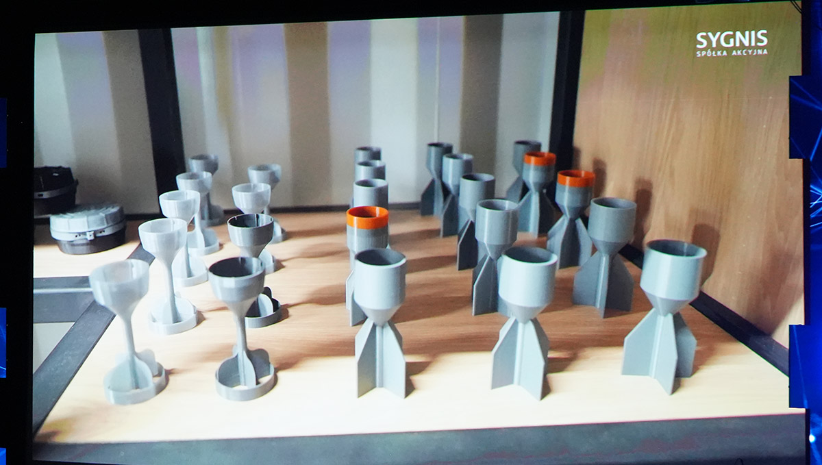 Kadr z prezentacji spółki Sygnis