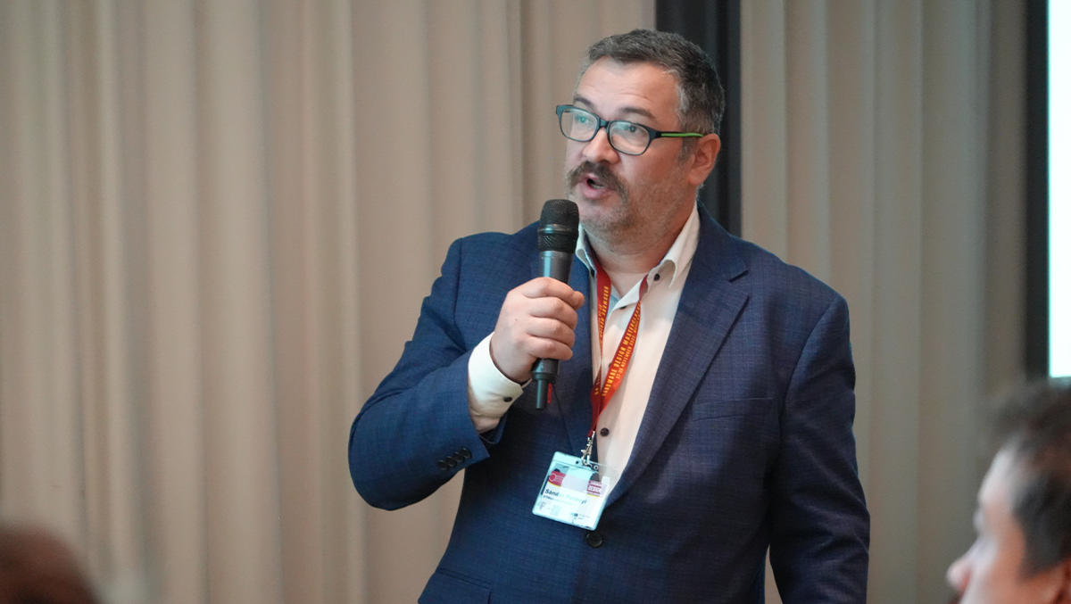 Sándor Petényi z firmy STMicroelectronics