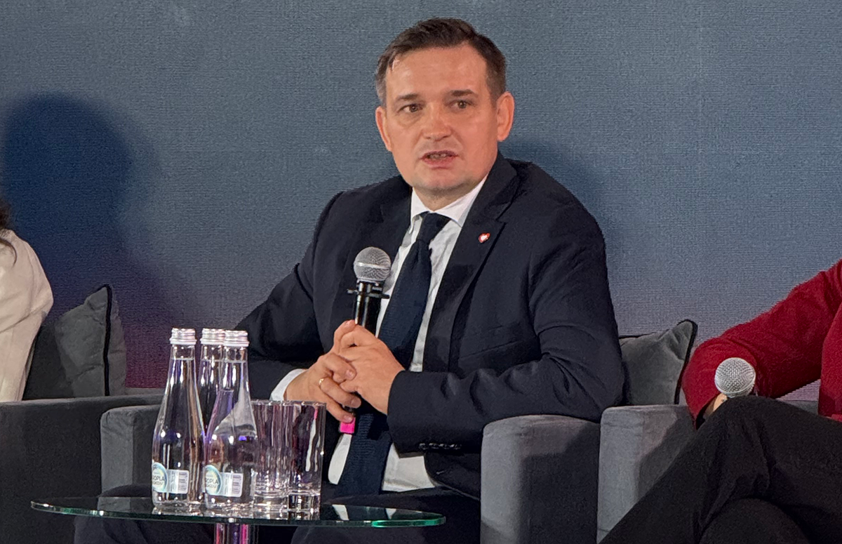 Michał Jaros, wiceminister MRiT. Fot. Agnieszka Kubasik