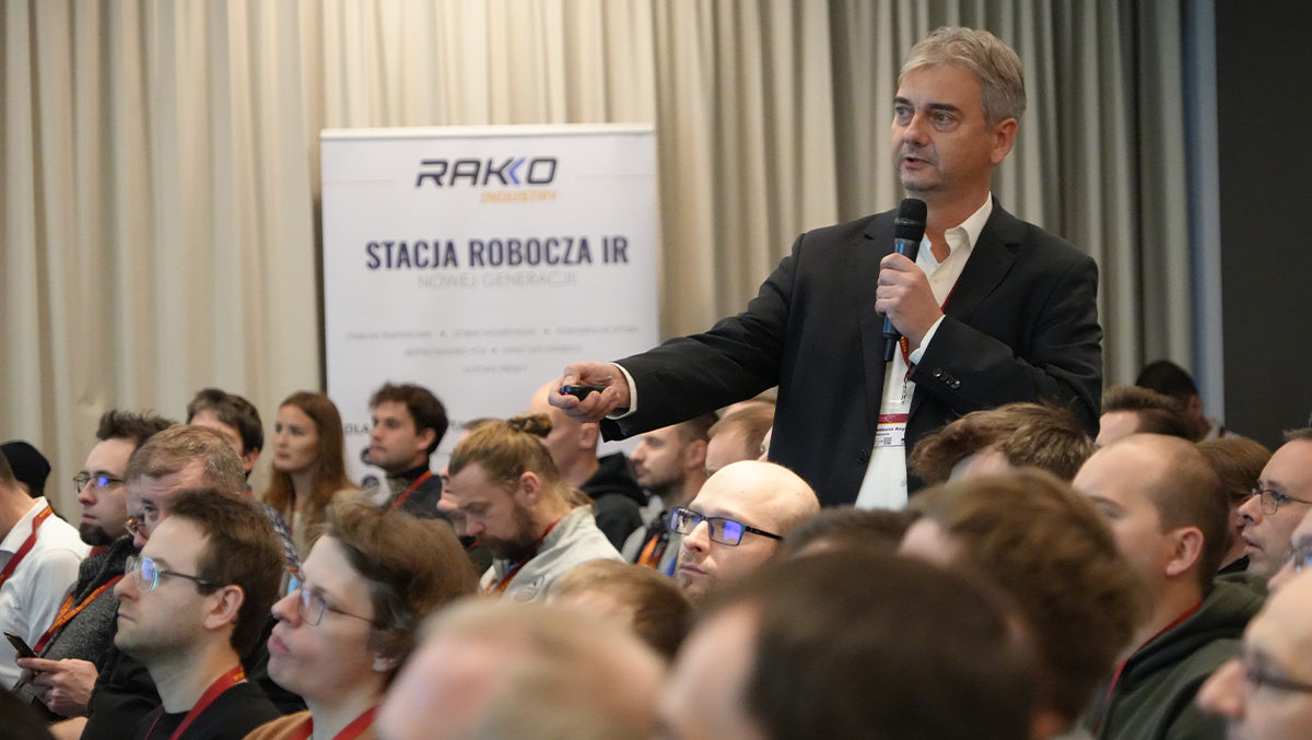 Tadeusz Asyngier z firmy Tektronix