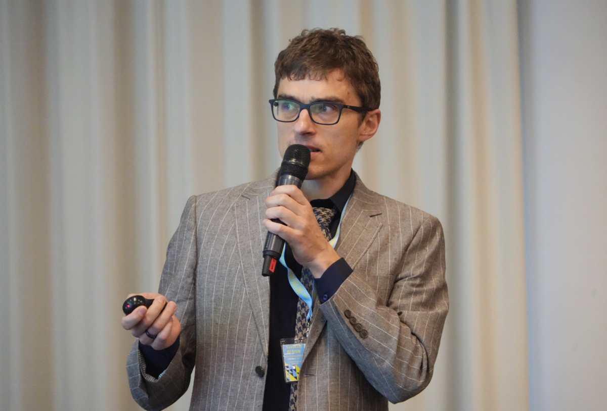 Rafał Stępień, organizator Konferencji Hardware Design Masterclasses. Fot. Agnieszka Kubasik