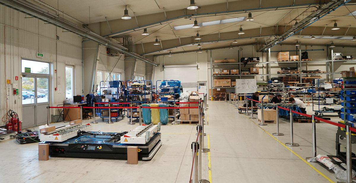 Hala produkcyjna AIUT w Gliwicach. Fot. Agnieszka Kubasik