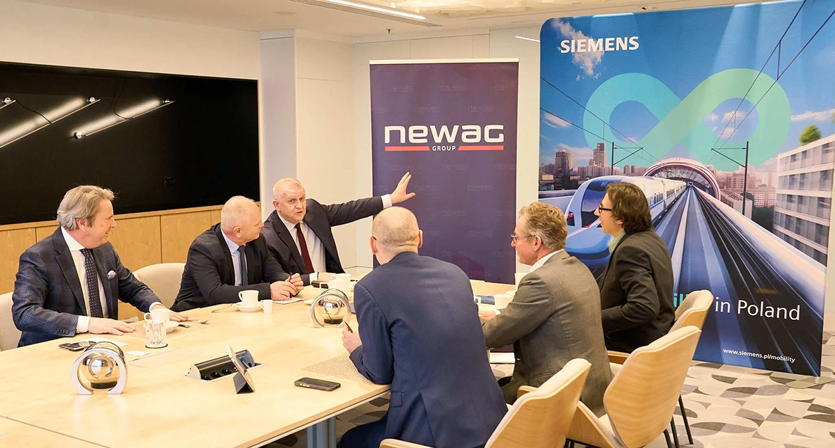Partnerstwo na rzecz rozwoju polskiego sektora kolejowego |źródło: Siemens Mobility