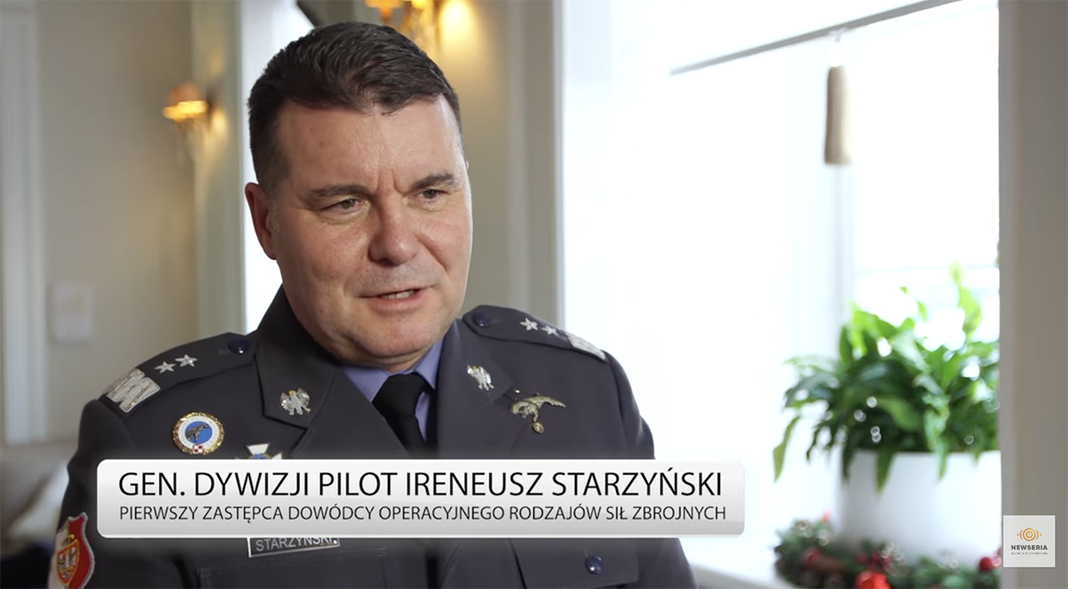gen. dywizji pilot Ireneusz Starzyński. Źródło: Newseria