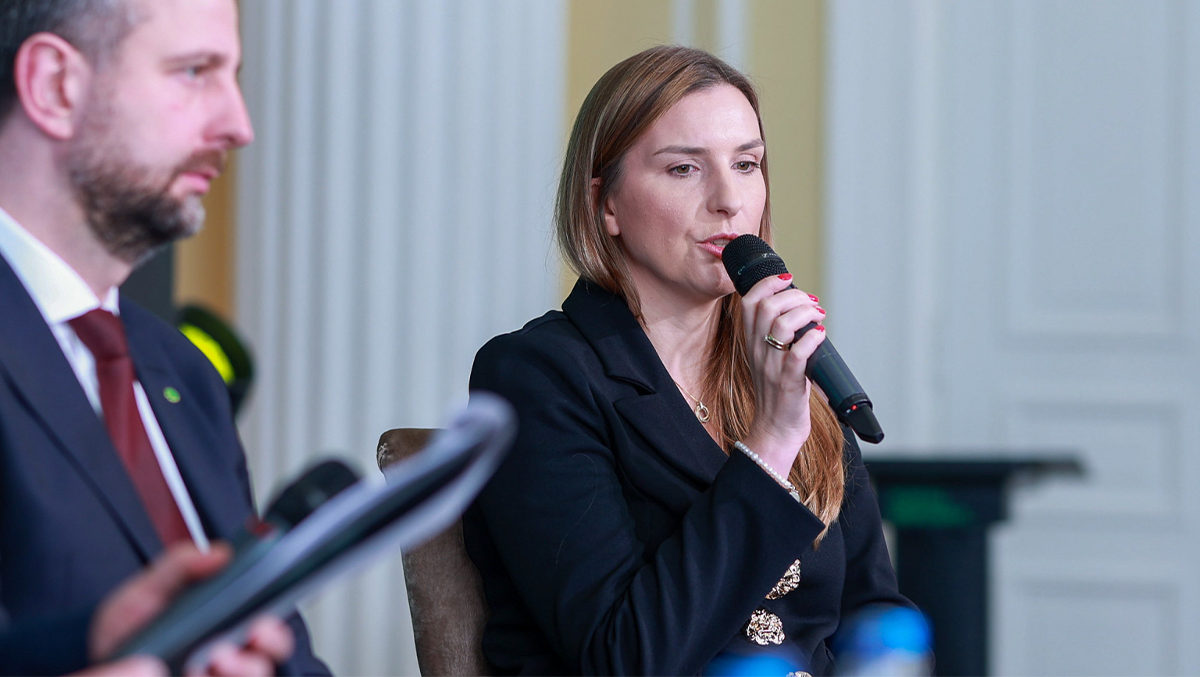 Pełnomocnik rządu Magdalena Sobkowiak-Czarnecka | źródło: MON