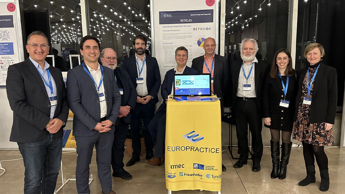 Członkowie drużyny Europractice na konferencji Chips JU EFECS w Gandawie