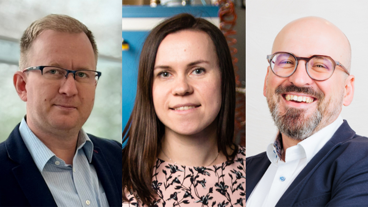 Dr. inż. Jarosław Wajs (Wydział Geoinżynierii, Górnictwa i Geologii), dr inż. Iryna Smolina (Wydział Mechaniczny); dr. hab. inż. Karol Tarnowski, prof. uczelni (Wydział Podstawowych Problemów Techniki)