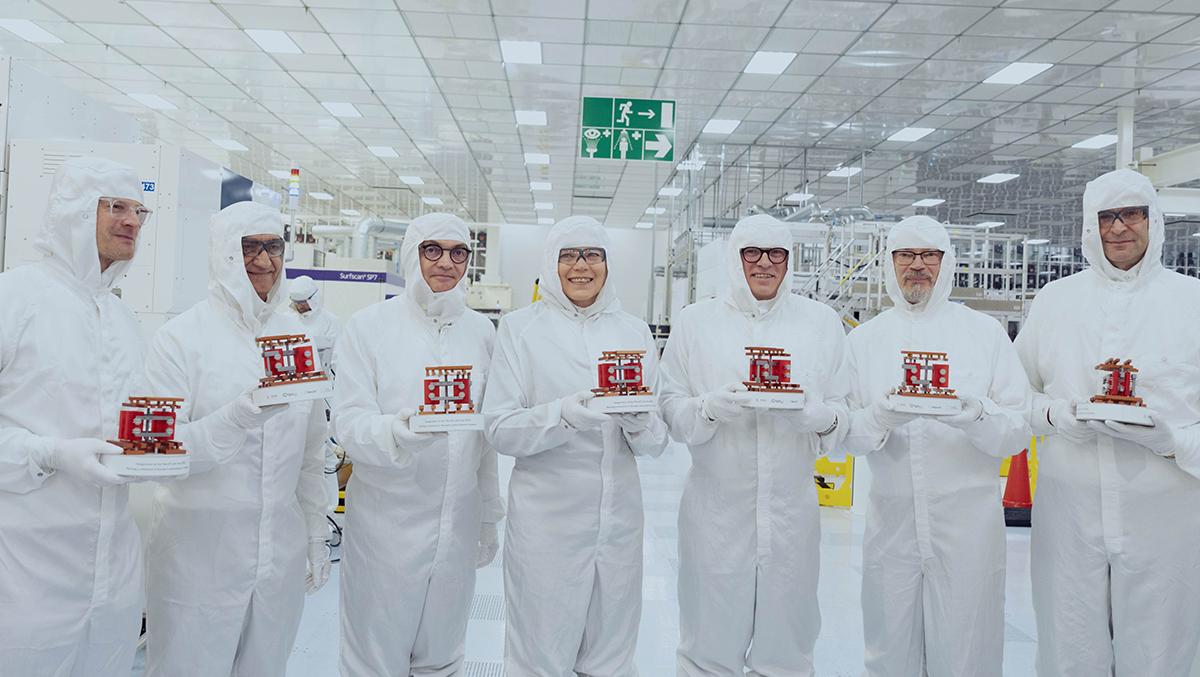 Inauguracja linii pilotażowej NanoIC | źródło: imec