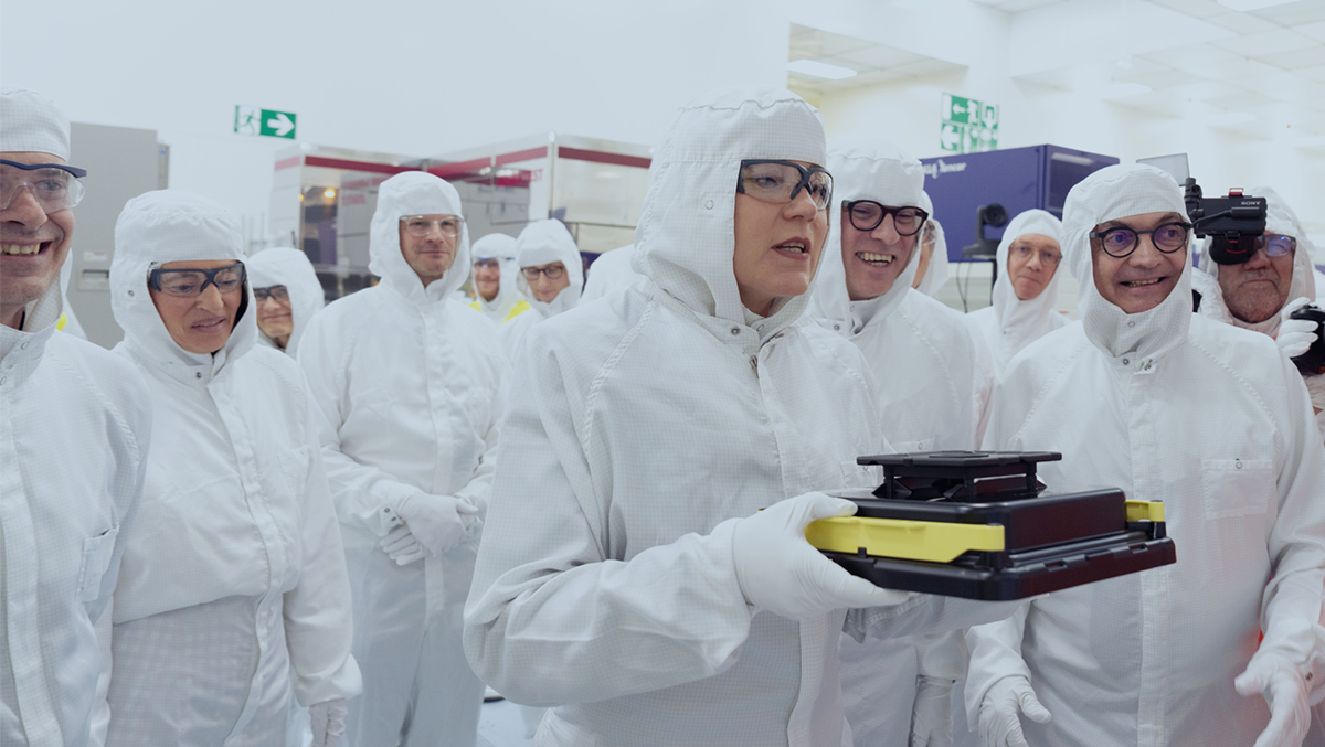 Inauguracja linii pilotażowej NanoIC | źródło: imec