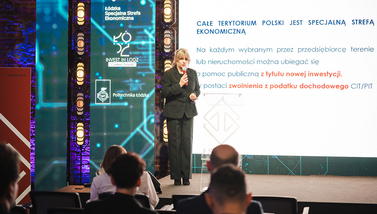 Karolina Falkenberg, ekspertka z Departamentu Pozyskiwania i Obsługi Inwestora | źródło: ŁSSE