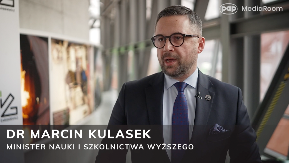 Dr Marcin Kulasek, minister nauki i szkolnictwa wyższego | źródło: PAP