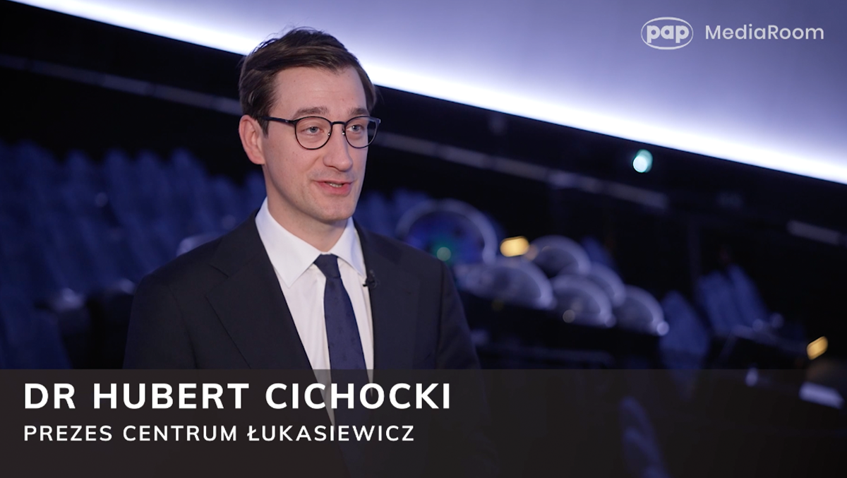 Dr Hubert Cichocki, prezes Centrum Łukasiewicz | źródło: PAP