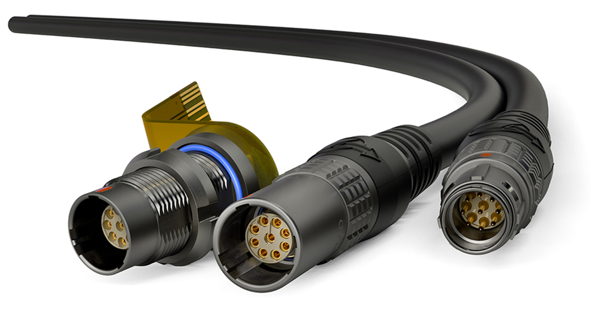 Złącza OPTIMA D | źródło: LEMO