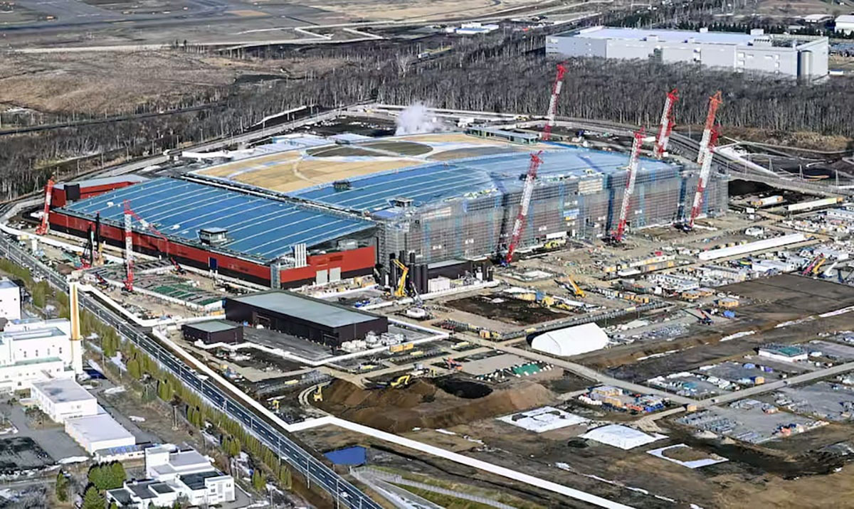 Fabryka Rapidus (marzec-2025), źródło : Japan Forward