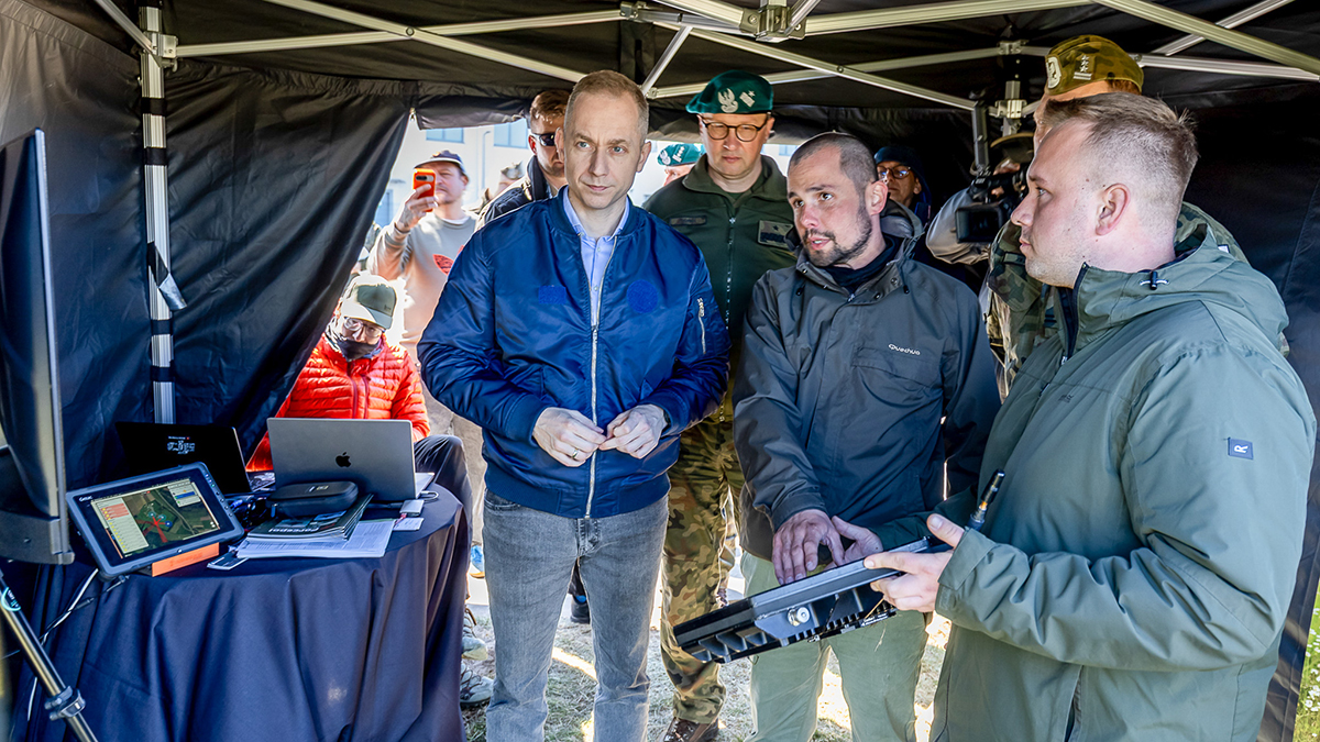 Testy operacyjne innowacyjnych rozwiązań na potrzeby programu „Tarcza Wschód” | źródło: MON