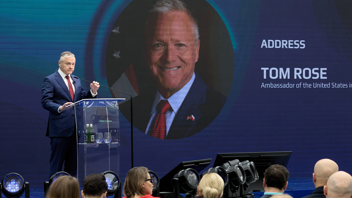 Tom Rose, ambasador USA | źródło: East x West Forum