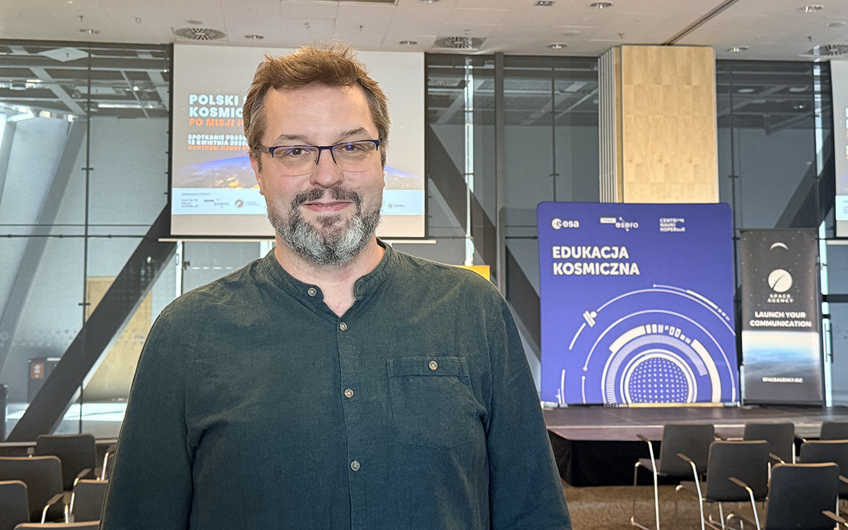 Marek Kraft z Politechniki Poznańskiej. Fot. Agnieszka Kubasik