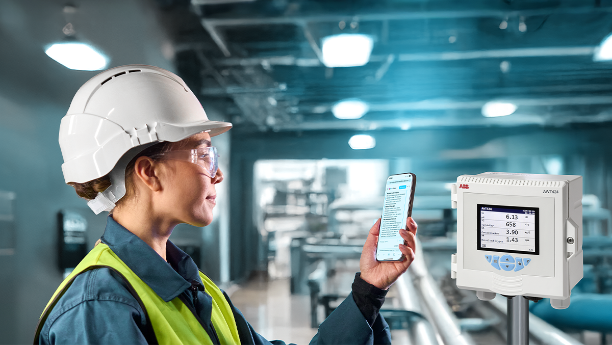 Przetwornik ABB i aplikacja My Measurement Assistant w zastosowaniach przemysłowych | źródło: ABB