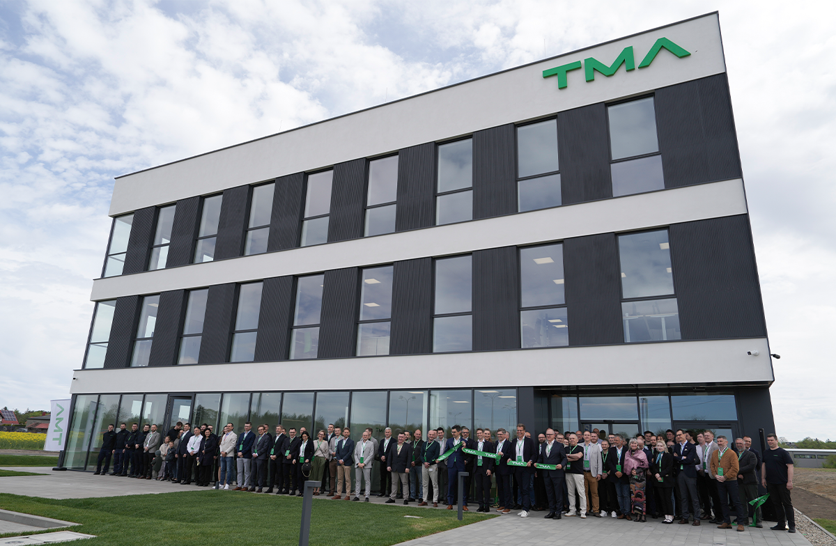 Nowy budynek TMA Automation przy lotnisku w Gdańsku