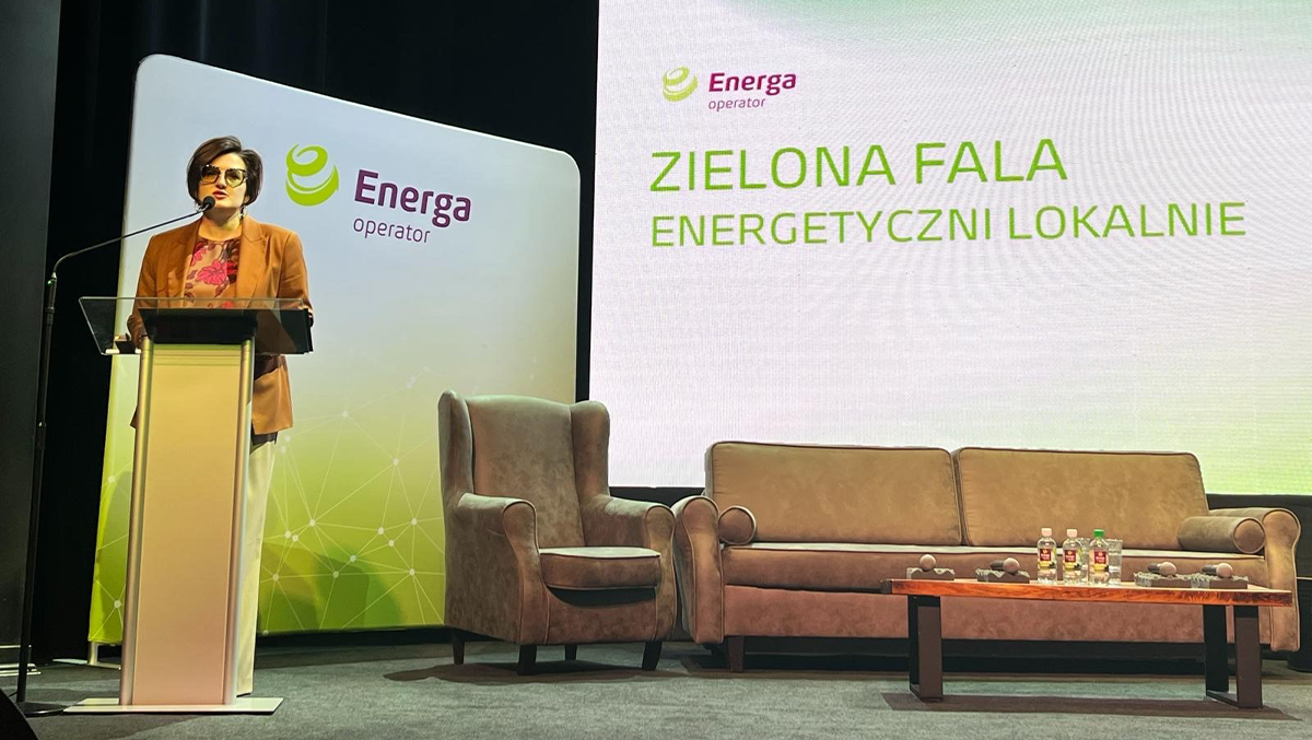 Dr Karolina Lipińska, wiceprezeska Energa-Operator. Konferencja Energa Operator