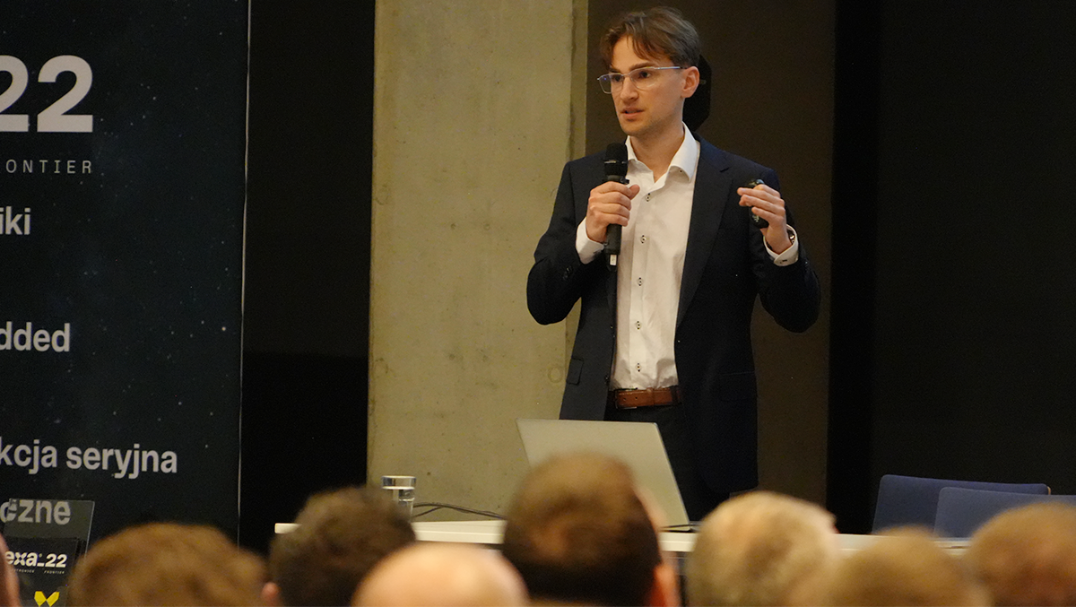 Jakub Koc z Synopsys. Fot. Agnieszka Kubasik