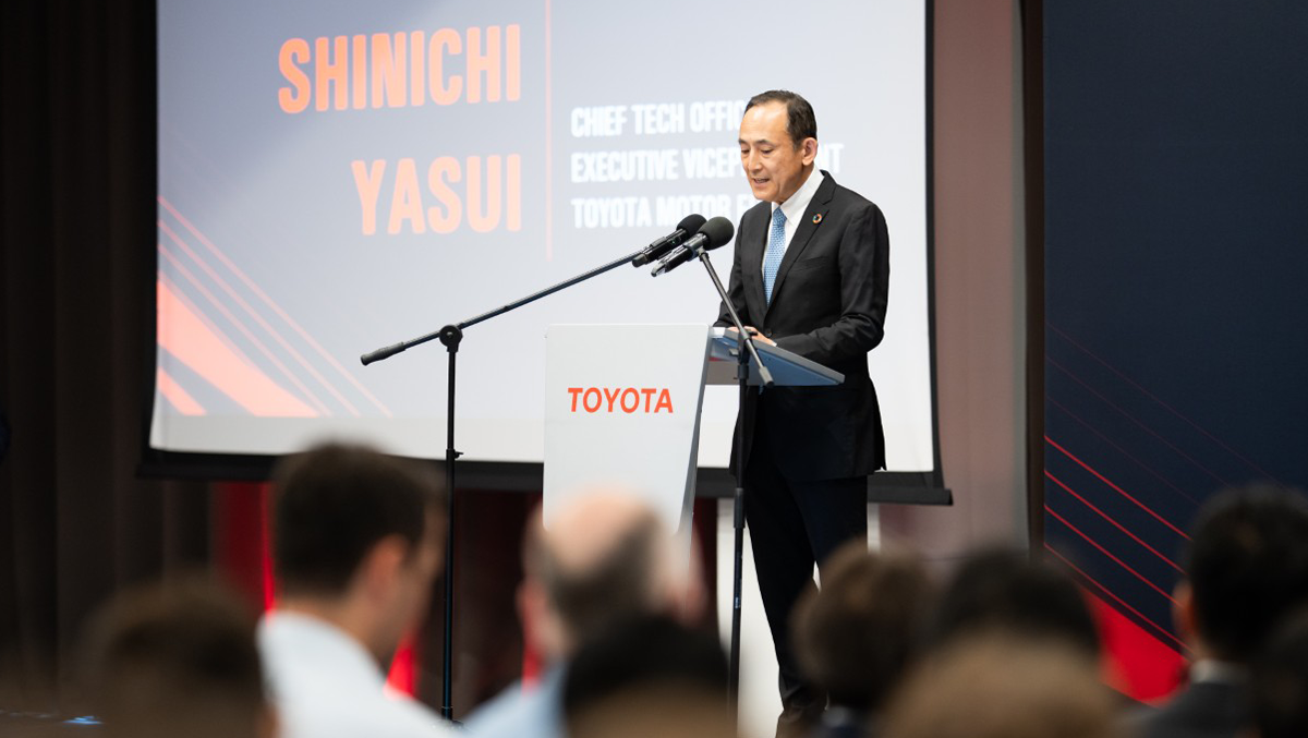 Shinichi Yasui, Executive Vice President Toyota Motor Europe. Fot: Marek Księżarek | źródło: wroclaw.pl