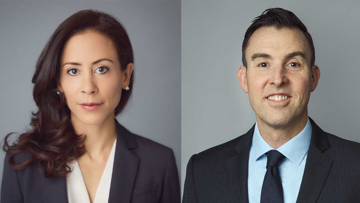 Laura Fernandez, Partner w Kinterra oraz Graeme Weeks, Global Head of Project Execution w Kinterra | źródło: Altgate