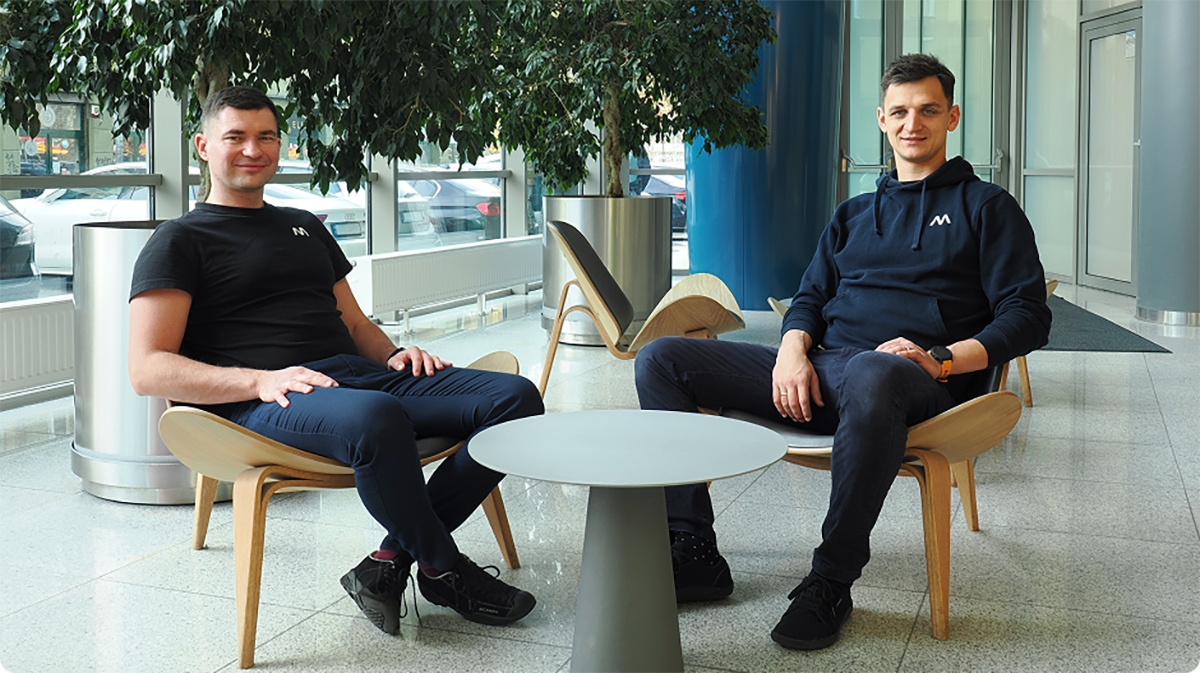 Microamp founders: Dawid Kuchta (CEO) and Marcin Góralczyk (CTO)