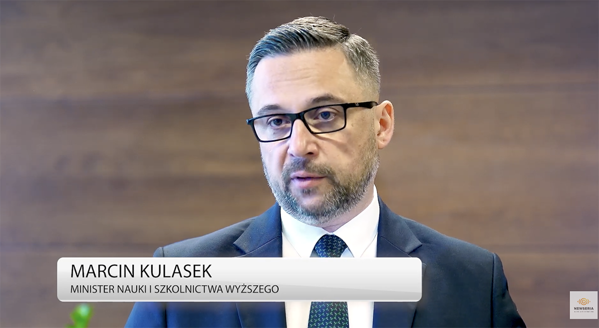 Marcin Kulasek, Minister Nauki i Szkolnictwa Wyższego | źródło: Newseria