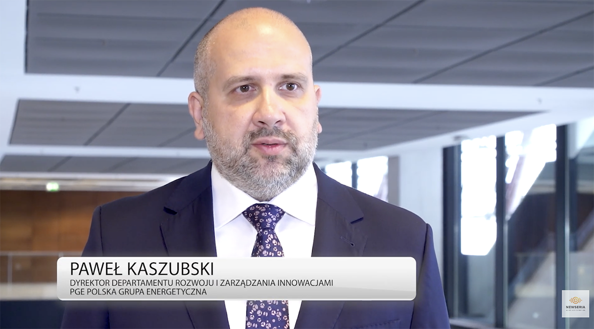Paweł Kaszubski, dyrektor Departamentu Rozwoju i Zarządzania Innowacjami w PGE | źródło: Newseria