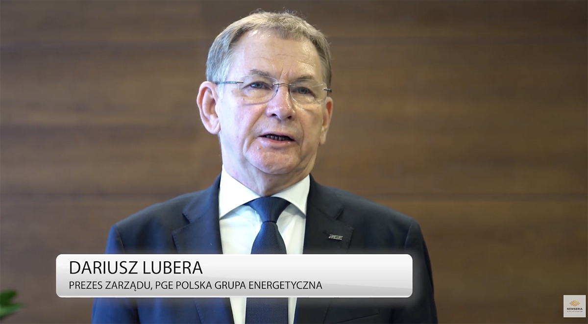 Dariusz Lubera, Prezes Zarządu Grupy PGE | źródło: Newseria