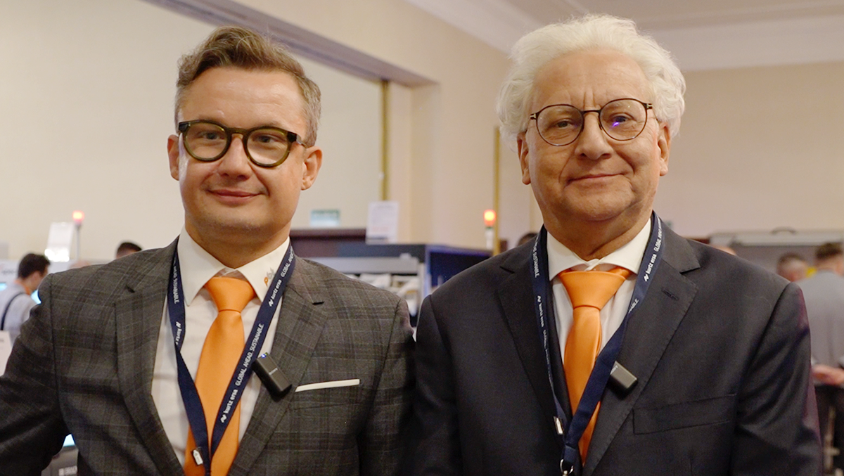 Jakub Opałka, dyrektor handlowy i Paweł Szumny, dyrektor generalny w firmie PB Technik. Fot. Agnieszka Kubasik