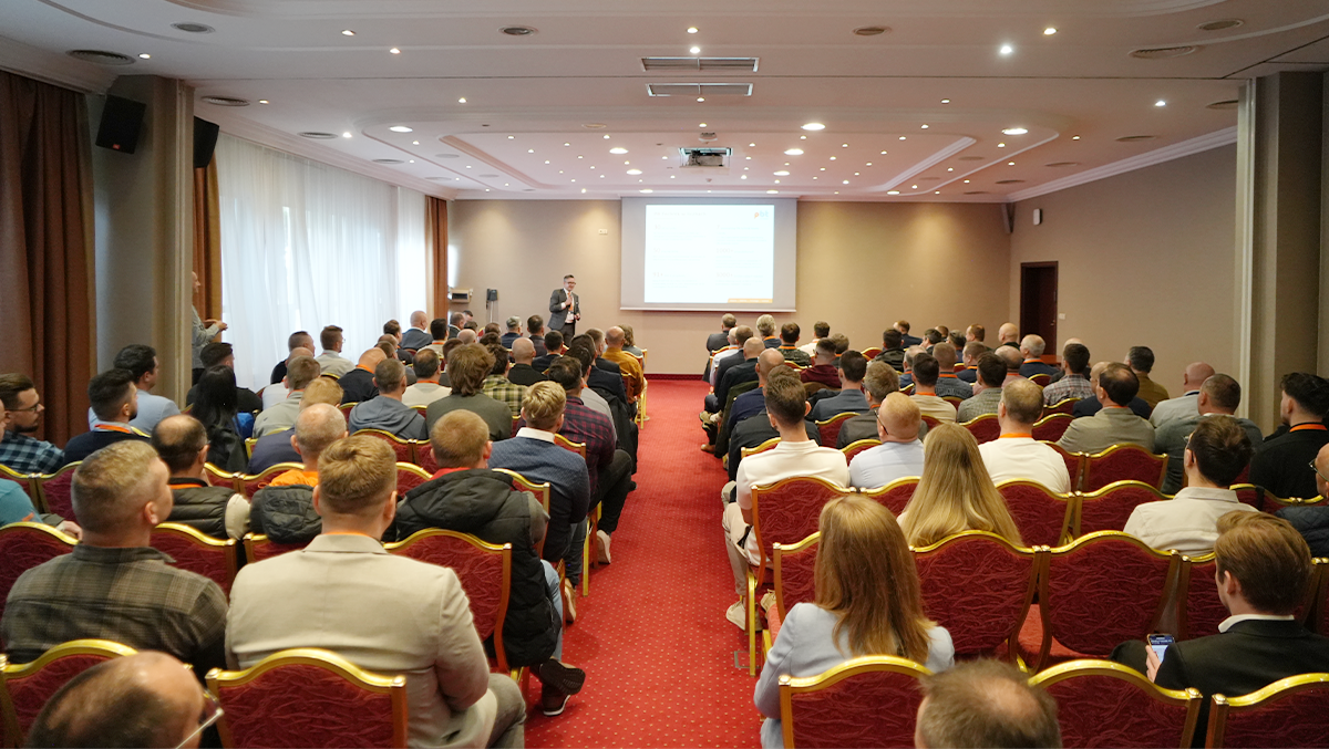 Sala wykładowa podczas PB Technik Meets Friends. Fot. Agnieszka Kubasik