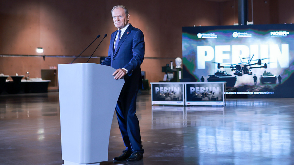 Premier Donald Tusk. Fot. Krzysztof Niedziela/MON i KPRM