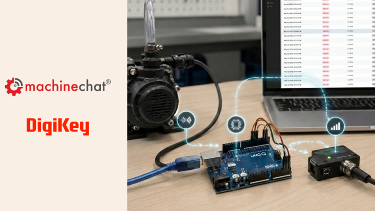 28 lipca firmy DigiKey i Machinechat organizują webinarium dla inżynierów poświęcone przyspieszeniu prac rozwojowych oraz przekształceniu Internetu rzeczy (IoT) w „połączoną inteligencję” przy użyciu zestawów do szybkiego prototypowania opartych na platformie Machinechat JEDI i płytce Arduino UNO Q.