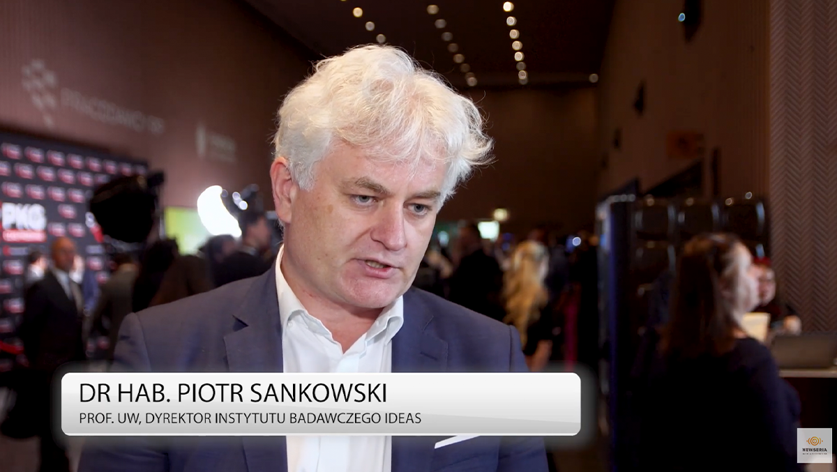 Dr hab. Piotr Sankowski, prof. UW, dyrektor Instytutu Badawczego IDEAS