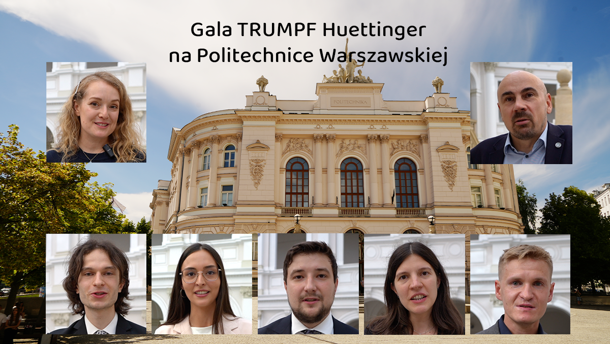 https://www.youtube.com/watch?v=XkeyLmtLfxo O konkursie organizowanym przez firmę TRUMPF Huettinger opowiada Alicja Peresada, prof. Jacek Rąbkowski oraz kilkoro nagrodzonych: mgr inż. Jakub Dobosz, inż. Maja Zielińska, dr inż. Jakub Kołodziej, dr inż Weronika Hryniewska-Guzik i dr inż. Grzegorz Bartyzel. Zapraszamy do obejrzenia filmu!