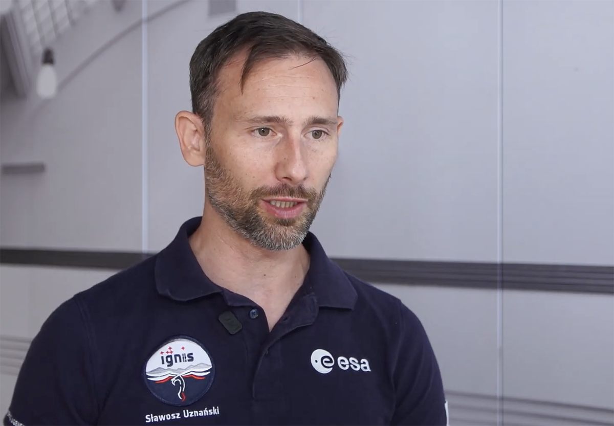 Dr inż. Sławosz Uznański-Wiśniewski, polski astronauta, uczestnik misji IGNIS | źródło: Newseria