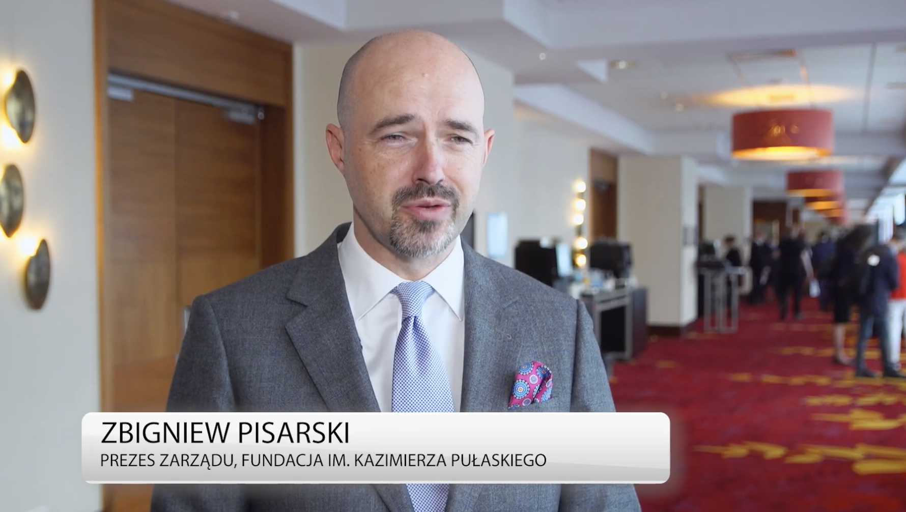 Zbigniew Pisarski, prezes Fundacji im. Kazimierza Pułaskiego