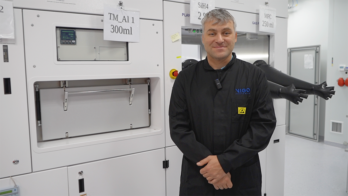 Adam Piotrowski, Prezes VIGO Photonics. Fot. Agnieszka Kubasik