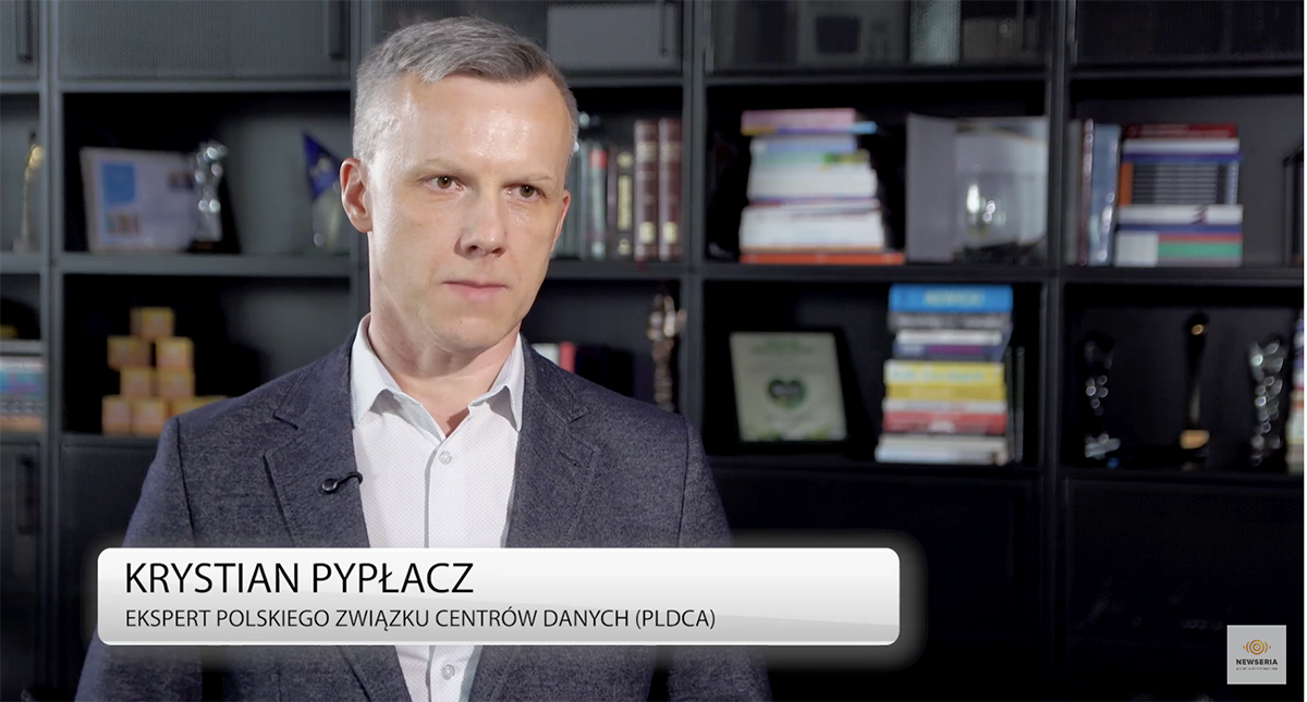 Krystian Pypłacz, ekspert Polskiego Związku Centrów Danych | źródło: Newseria